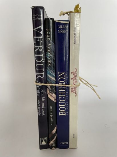  Lot de 4 volumes 
VERDURA par Patricia Corbette chez Abrams
JEAN VENDOME Editions... Gazette Drouot