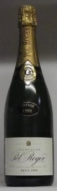 null 1 BOUTEILLE CHAMPAGNE POL ROGER 1990