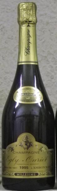 null 1 Bouteilles CHAMPAGNE EGLY-OURIET 100 % Grand Cru Ambonay 1995 Dégorgées septembre...