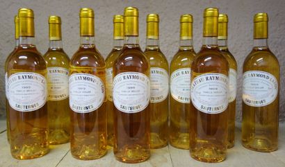 null 12 Bouteilles LOT DES VINS DU CHÂTEAU RAYMOND LAFON : 6 bouteilles de 1988 et...