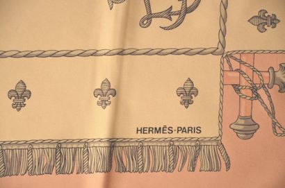 null HERMES Paris "Vue du Carrosse de la Galere la Reale" par Hugo Grygkar - Carré...