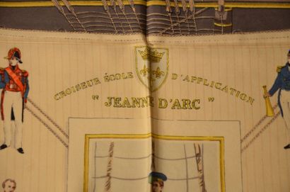 null HERMES PARIS "Jeanne d'Arc - Croiseur Ecole d'Application" par Hugo Grygkar...