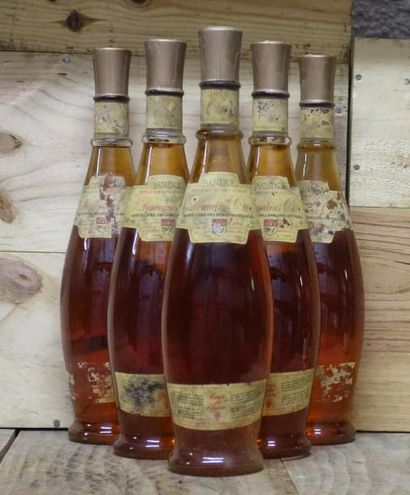 null 6 Bouteilles DOMAINE D'OTT "Coeur de grain" Rosé - Côtes de Provence 1989 Étiquettes...
