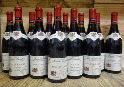 null 12 Bouteilles MOULIN A VENT - DROUHIN 1989