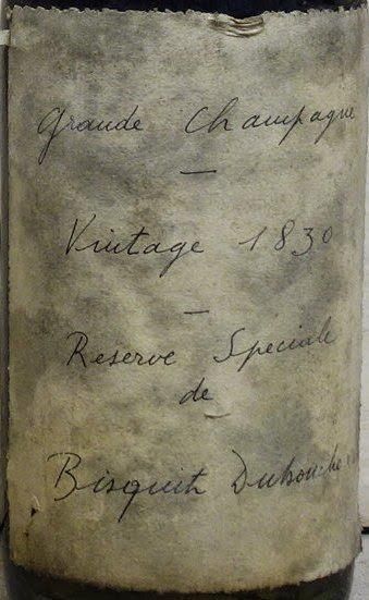 null 1 Bouteille COGNAC GRANDE CHAMPAGNE "Rèserve speciale" - BISQUIT DUBOUCHE 1830...
