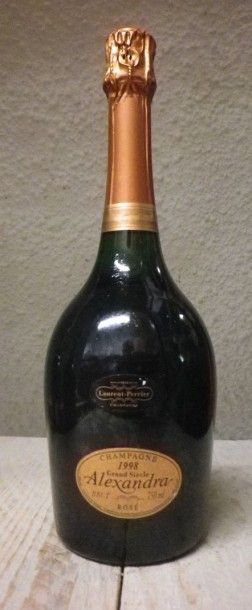 null 1 Bouteille CHAMPAGNE LAURENT PERRIER GRAND SIECLE Cuvée ALEXANDRA ROSE 199...