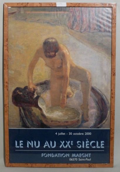 null " Nu au XXème siècle ", Fondation Maeght, 2000.

Affiche d'exposition, enca...