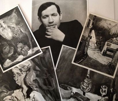  Marc VAUX (1895 - 1971)

Portrait de Chaïm Soutine et tableaux. 

5 photographies... Gazette Drouot