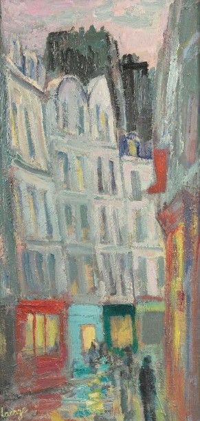 null LACAZE Germaine (1908 - 1994)

Rue Galande

Huile sur toile signée en bas à...