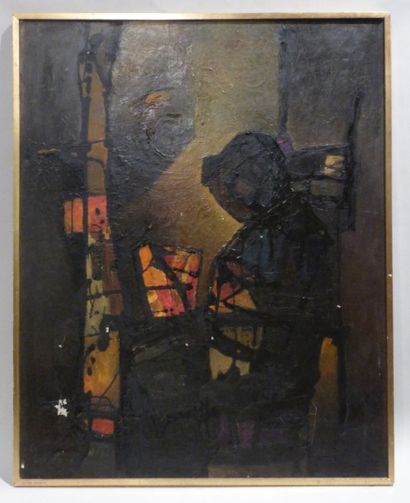 null Paul ACKERMAN ( 1907-1981) 

La couseuse

Huile sur toile signée en bas à gauche...
