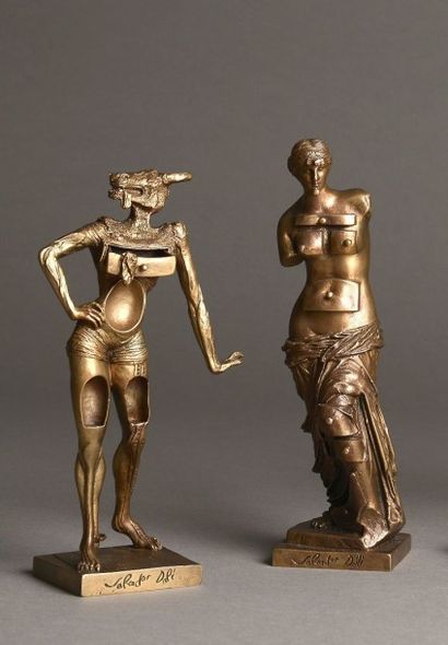 null Salvador DALI (1904-1989)

Grande Venus de Milo aux Tiroirs, 1964,

Bronze patiné...