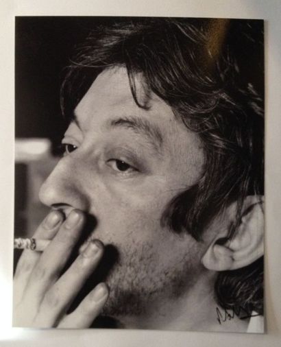 null Patrick BERTRAND (né en 1939 - )

Portrait de Serge Gainsbourg. 

Tirage argentique...