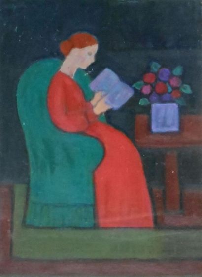 null KOLNIK Arthur (Stanislawów 1890 - 1972 Paris)

Femme à la lecture

Huile sur...