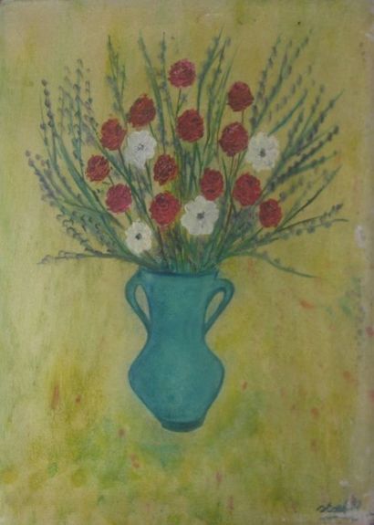 null STOËBEL Edgar (Frenda, Algérie 1903 - 2001 Paris)

Bouquet de fleurs

Huile...