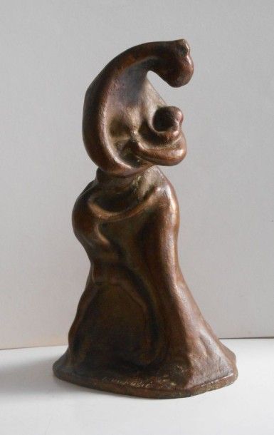null VUKUSIC Ivan (Zivi Bunari, Croatie 1922)

Maternité

Bronze à patine brune

Signé

Hauteur...