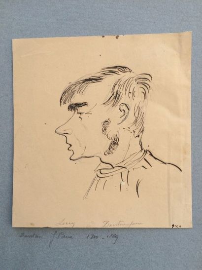null Attribué à Jean Pierre DANTAN (Paris1800-Baden Baden 1869)

Jeune Portrait caricature...