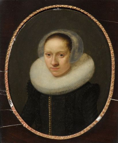 null Attribué à Hendrick Gerritsz POT (1585-1657)

Portraits de notables deux huiles...