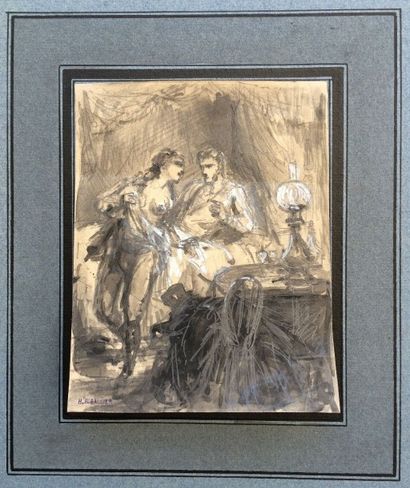 null Henri-Léon RIBALLIER (1838 - ?)

Le prochain rendez-vous 

Dessin aquarellé....