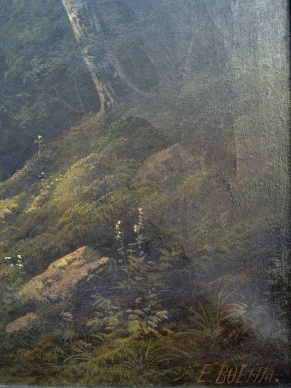 null Edouard BOEHM (1830-1890)

Paysannes sur un chemin en forêt

Huile sur toile...