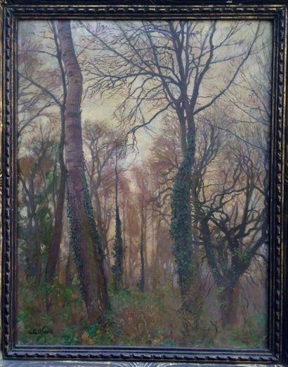 null Léon GIFFARD (Fin XIXème, début XXème siècle) 

Le sous bois 

Huile sur toile...