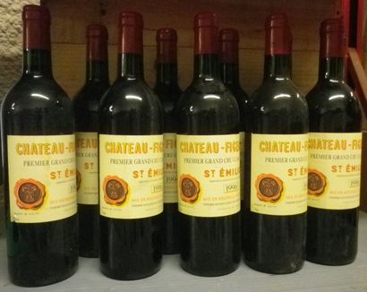 null 10 Bouteilles CHÂTEAU FIGEAC 1996 