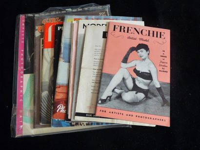 null Lot comprenant 8 magazines artistiques, en très bon état : 

- Frenchie artist...