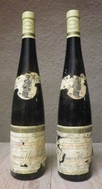 null 2 Bouteilles ALSACE - Gewurstraminer Furstenstum "Cuvée Laurence" 1999 - WEINBACH...