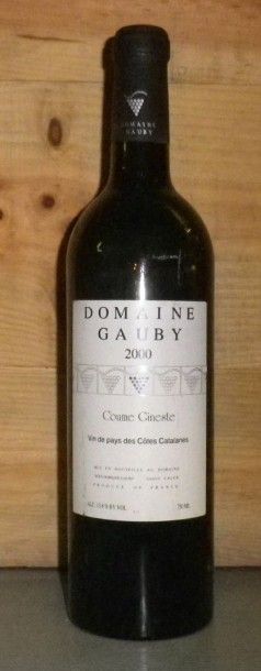 null 1 Bouteille DOMAINE GAUBY "COUME GINESTE" 2000

