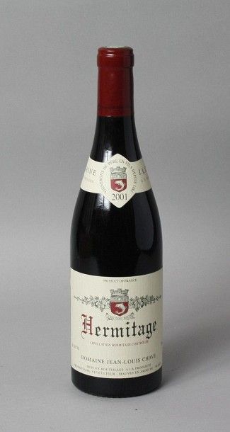null 1 Bouteille HERMITAGE ROUGE 2001 - J.L. CHAVE