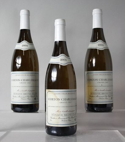 null 3 Bouteilles CORTON CHARLEMAGNE Grand cru - BRUNO CLAIR 2004