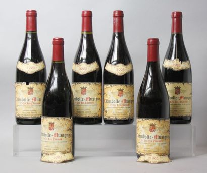 6 Bouteilles CHAMBOLLE MUSIGNY 1er cru 
