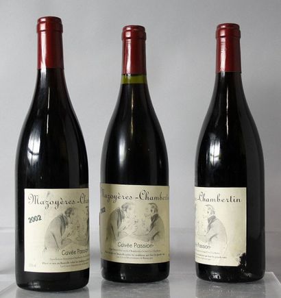 null 3 Bouteilles MAZOYERES CHAMBERTIN Grand cru "Cuvée passion" - LES CAVES MISTERIEUSES...