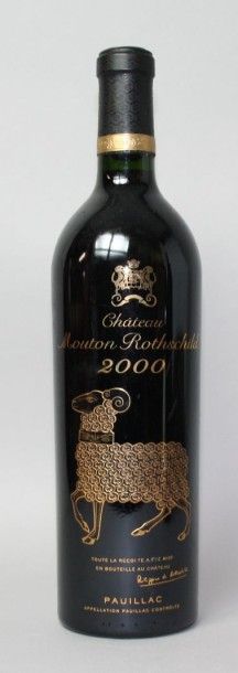null 
Bouteille de Mouton Rothschild 2000
 