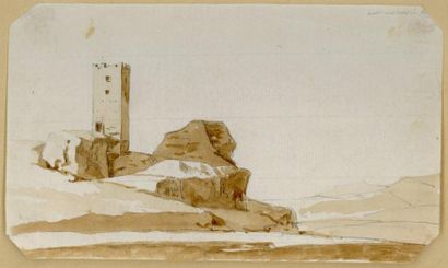 null Jean-Joseph-Xavier BIDAULD (1758-1846)

Campagne romaine

Mine de plomb et lavis...