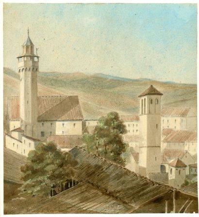 null Léopold de MOULIGNON (1821-1897)

Minarets de Constantine

Plume, encre brune...