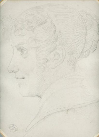 null Achille DEVERIA (1800-1859)

Portrait de femme

Crayon noir, cachet en bas à...