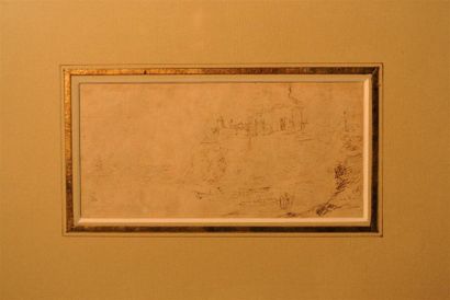 null Ecole flamande du XVIIème siècle

Paysage 

Plume et encre brune

8,5 x 14,1...