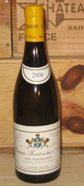 PULIGNY MONTRACHET PUCELLES - DOMAINE LEFLAIVE 2000 6 bouteilles PULIGNY MONTRACHET...