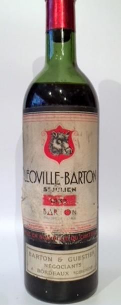 1 bouteille CHÂTEAU LEOVILLE BARTON 2é GCC...