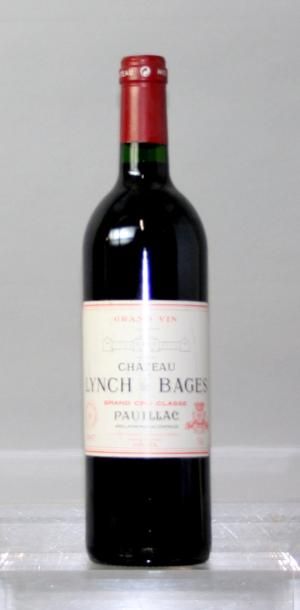 1 bouteille CHÂTEAU LYNCH BAGES 5éme GCC...