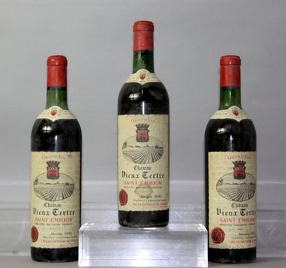 3 bouteilles CHÂTEAU du VIEUX TERTRE - St....