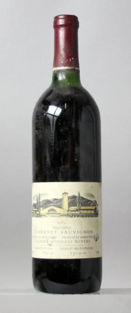 null 1 bouteille NAPA VALLEY Cabernet Sauvignon - Robert MONDAVI 1989