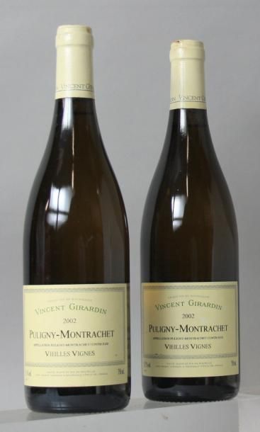 2 bouteilles PULIGNY MONTRACHET Vieilles...