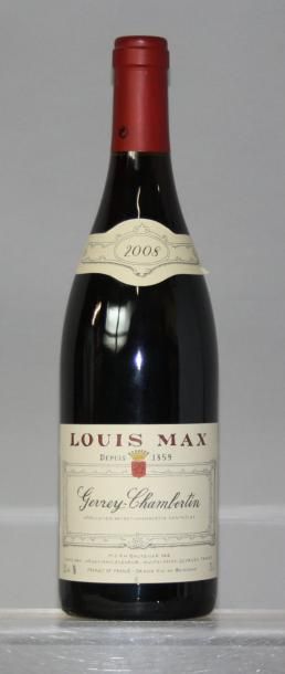 null 1 bouteille GEVREY CHAMBERTIN - L. MAX 2008