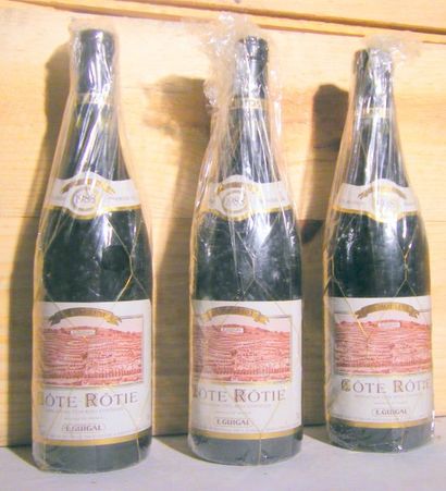 null 3 bouteilles - COTE ROTIE LA MOULINE, GUIGAL 1988