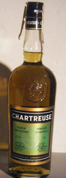 null 1 bouteille - CHARTREUSE VERTE TARRAGONE Période 1985-1989 (dernière chartreuse...