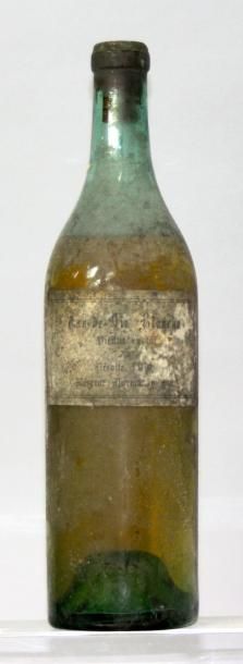 null 1 bouteille EAU DE VIE Blanche "Reserve du Normandy Bar"" Récolte de 1931 



Etiquette...
