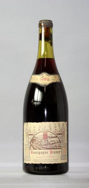 null 1 magnum BOURGOGNE IRANCY – L. JOUELAT 1980 

Capsule manquante. Capsule mi...