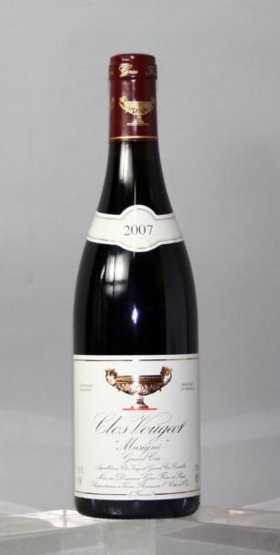null 1 bouteille CLOS VOUGEOT "Musigni" Grand cru - H. LIGNIER 2007
