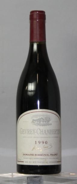 null 1 bouteille GEVREY CHAMBERTIN - Domaine ROSSIGNOL - TRAPET 1990